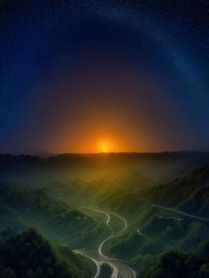 网络文学阅读场景，深夜台灯下翻阅电子书，温暖光晕与文字内容的对比构图
